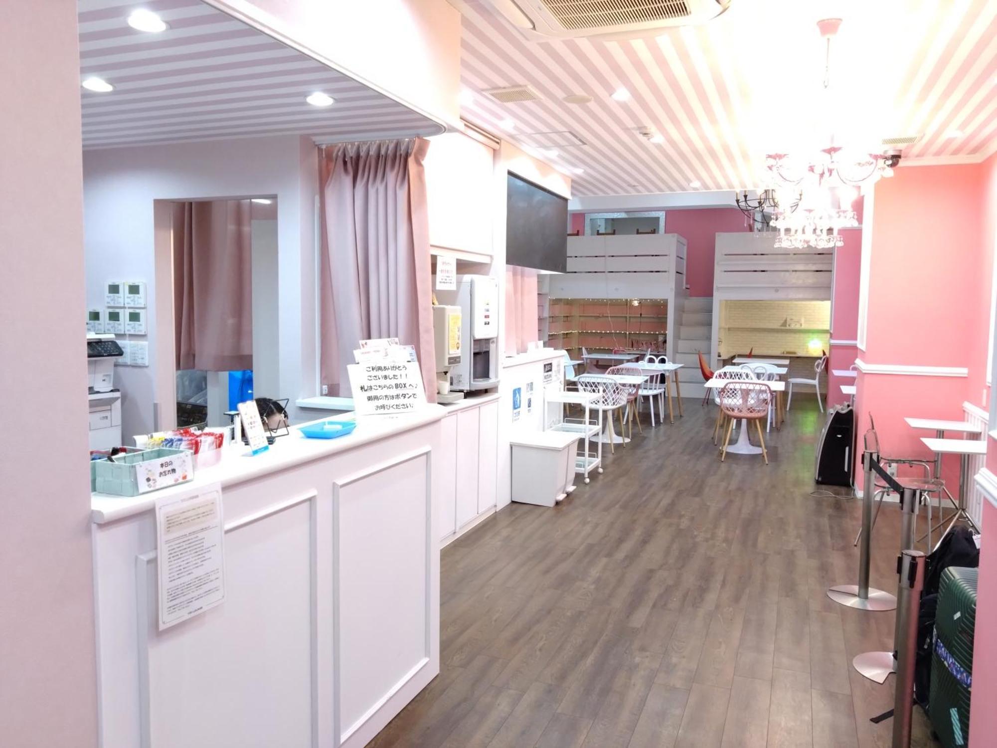 Cafe&Hostel Kimi To Ichigo Осака Экстерьер фото