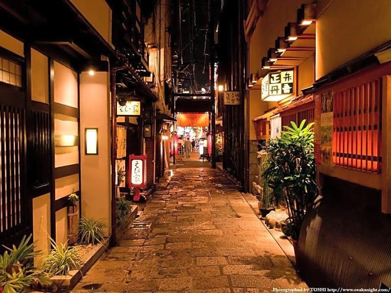 Cafe&Hostel Kimi To Ichigo Осака Экстерьер фото